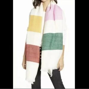 Madewell Multicolor Block Scarf